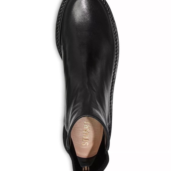 Stuart Weitzman 5050 Leather Lift Bootie Boot Size 10 Narrow AA - Picture 3 of 11